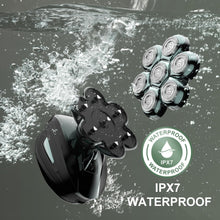 Load image into Gallery viewer, Head Shavers for Bald Men: 5-in-1 Electric Razor - IPX7 Waterproof Shaving Grooming Kit for Balder - Turbo Speed & Precision Blades