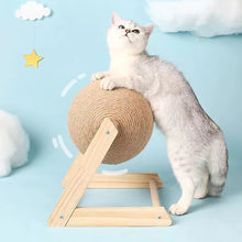 Load image into Gallery viewer, Cat Scratching Ball Toy Kitten Sisal Rope Ball Board Grinding Paws Toys Cats Scratcher Wear-resistant Pet Furniture supplies