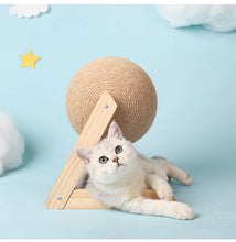Load image into Gallery viewer, Cat Scratching Ball Toy Kitten Sisal Rope Ball Board Grinding Paws Toys Cats Scratcher Wear-resistant Pet Furniture supplies