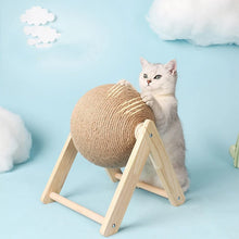 Load image into Gallery viewer, Cat Scratching Ball Toy Kitten Sisal Rope Ball Board Grinding Paws Toys Cats Scratcher Wear-resistant Pet Furniture supplies