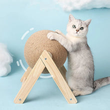 Load image into Gallery viewer, Cat Scratching Ball Toy Kitten Sisal Rope Ball Board Grinding Paws Toys Cats Scratcher Wear-resistant Pet Furniture supplies