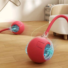 Load image into Gallery viewer, New Cat Interactive Ball Toy Automatic Rolling Ball Faux Tail Rechargeable Smart Pet Electric Toy Dog Cat Training Imitate Mouse