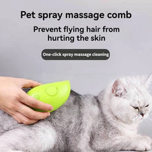 Load image into Gallery viewer, New 3 in 1 Pet Brush Cat Steam Brush Comb Dog Brush Electric Spray Cat Hair Brushes Massage Pet Grooming Hair Removal Combs 