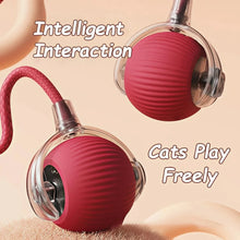Load image into Gallery viewer, New Cat Interactive Ball Toy Automatic Rolling Ball Faux Tail Rechargeable Smart Pet Electric Toy Dog Cat Training Imitate Mouse