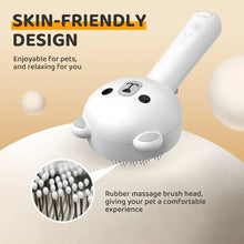Load image into Gallery viewer, Cute Bear Duck Pet Steam Brush Pet Cleaning Electric Foamer Multiple Combination USB Rechargeable Pet Supplies