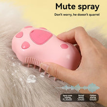 Load image into Gallery viewer, New 3 in 1 Pet Brush Cat Steam Brush Comb Dog Brush Electric Spray Cat Hair Brushes Massage Pet Grooming Hair Removal Combs 
