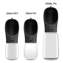 Load image into Gallery viewer, 350/550ml Portable Big Dog Water Bottle For Small Medium Dogs Cat