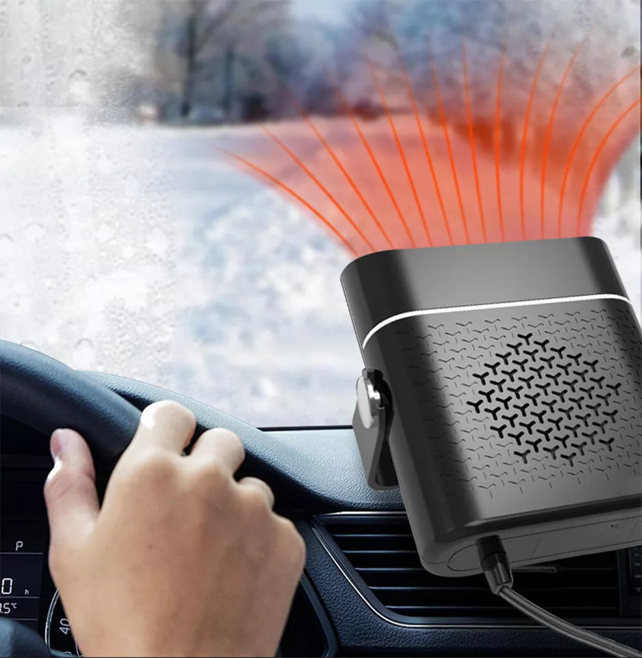 12V 150W Portable Electric Car Heater Heating Fan Defogger Defroster Demister C1