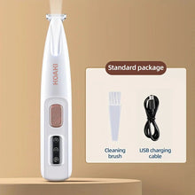 Load image into Gallery viewer, USB Charging Dog Paw Trimmer with LED Light Waterproof