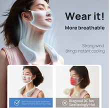 Load image into Gallery viewer, 2022 New Portable Neck Fan