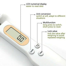 Load image into Gallery viewer, Kitchen scale weighing spoon