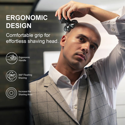 Head Shavers for Bald Men: 5-in-1 Electric Razor - IPX7 Waterproof Shaving Grooming Kit for Balder - Turbo Speed & Precision Blades