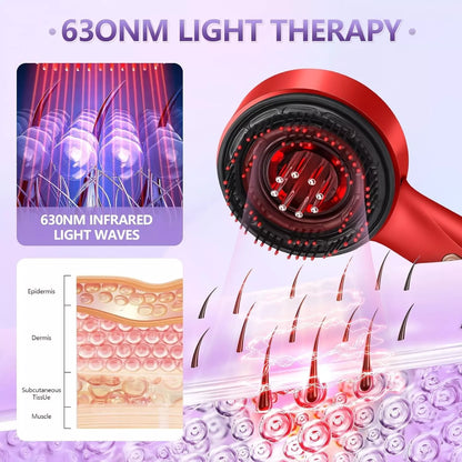 KoakiTM 3 in 1 Scalp Massager Hair Growth Hair Oil Applicator,Electric Head Massager
