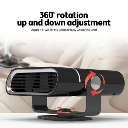12V 150W Portable Electric Car Heater Heating Fan Defogger Defroster Demister C1