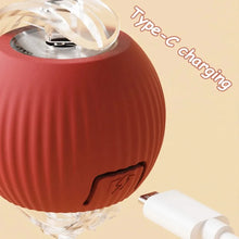 Load image into Gallery viewer, New Cat Interactive Ball Toy Automatic Rolling Ball Faux Tail Rechargeable Smart Pet Electric Toy Dog Cat Training Imitate Mouse
