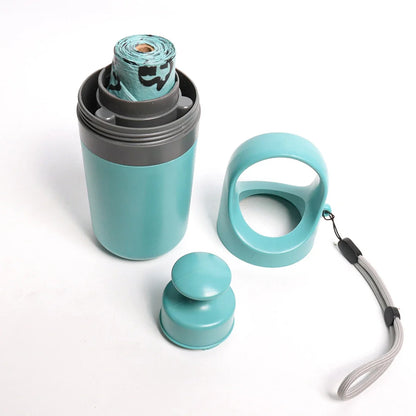 Dog Pooper Scooper Garbage Bag Cat Dispenser Waste Pick-up Cleaner