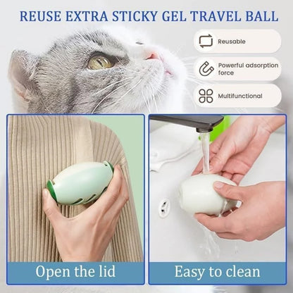 Washable Lint Clothes  Remover Roller Portable Pet Hair Remover