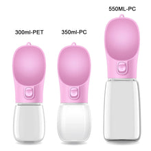 Load image into Gallery viewer, 350/550ml Portable Big Dog Water Bottle For Small Medium Dogs Cat
