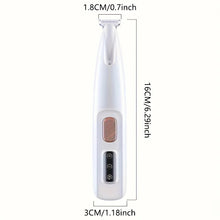 Load image into Gallery viewer, USB Charging Dog Paw Trimmer with LED Light Waterproof
