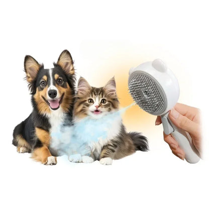 Cute Bear Duck Pet Steam Brush Pet Cleaning Electric Foamer Multiple Combination USB Rechargeable Pet Supplies