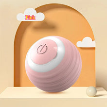 Load image into Gallery viewer, New Cat Interactive Ball Toy Automatic Rolling Ball Faux Tail Rechargeable Smart Pet Electric Toy Dog Cat Training Imitate Mouse

