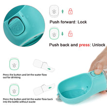 Load image into Gallery viewer, 350/550ml Portable Big Dog Water Bottle For Small Medium Dogs Cat
