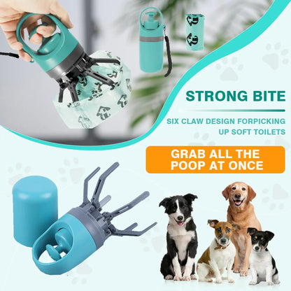 Dog Pooper Scooper Garbage Bag Cat Dispenser Waste Pick-up Cleaner
