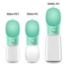 Load image into Gallery viewer, 350/550ml Portable Big Dog Water Bottle For Small Medium Dogs Cat
