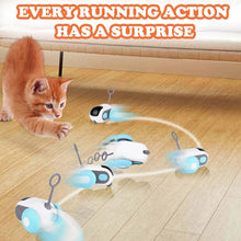 Load image into Gallery viewer, Smart Cat Toy 2 Modes Automatic Moving Remote Controlled Toy Car for Cats Dogs Interactive Playing Kitten Training Pet Supplies

