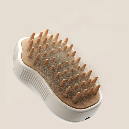 New 3 in 1 Pet Brush Cat Steam Brush Comb Dog Brush Electric Spray Cat Hair Brushes Massage Pet Grooming Hair Removal Combs ﻿