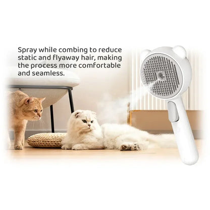 Cute Bear Duck Pet Steam Brush Pet Cleaning Electric Foamer Multiple Combination USB Rechargeable Pet Supplies