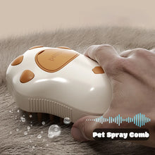 Load image into Gallery viewer, New 3 in 1 Pet Brush Cat Steam Brush Comb Dog Brush Electric Spray Cat Hair Brushes Massage Pet Grooming Hair Removal Combs ﻿
