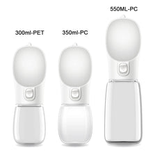 Load image into Gallery viewer, 350/550ml Portable Big Dog Water Bottle For Small Medium Dogs Cat
