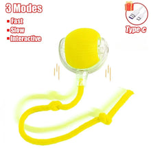 Load image into Gallery viewer, New Cat Interactive Ball Toy Automatic Rolling Ball Faux Tail Rechargeable Smart Pet Electric Toy Dog Cat Training Imitate Mouse

