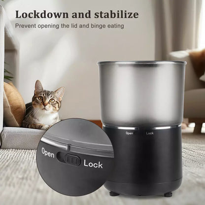 Automatic Cat Feeder Timed Cat Feeder with APP Control Dog Food Dispenser