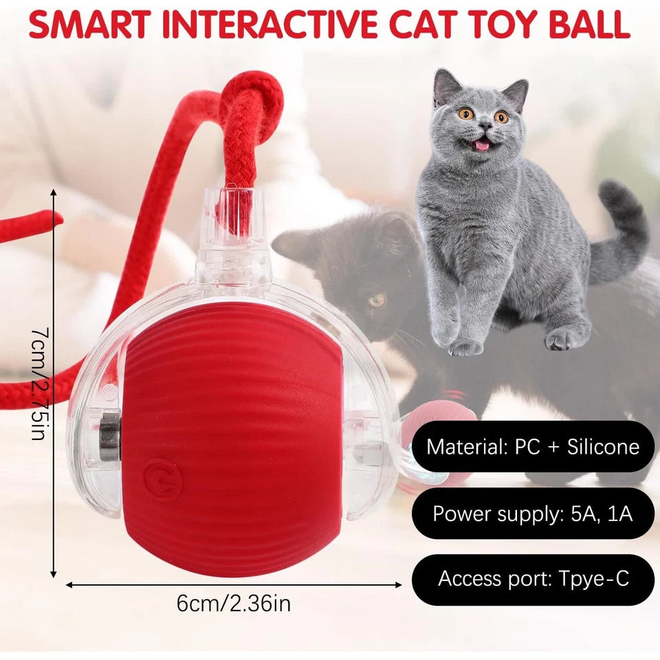 Interactive Pet Soothing Toy Ball USB