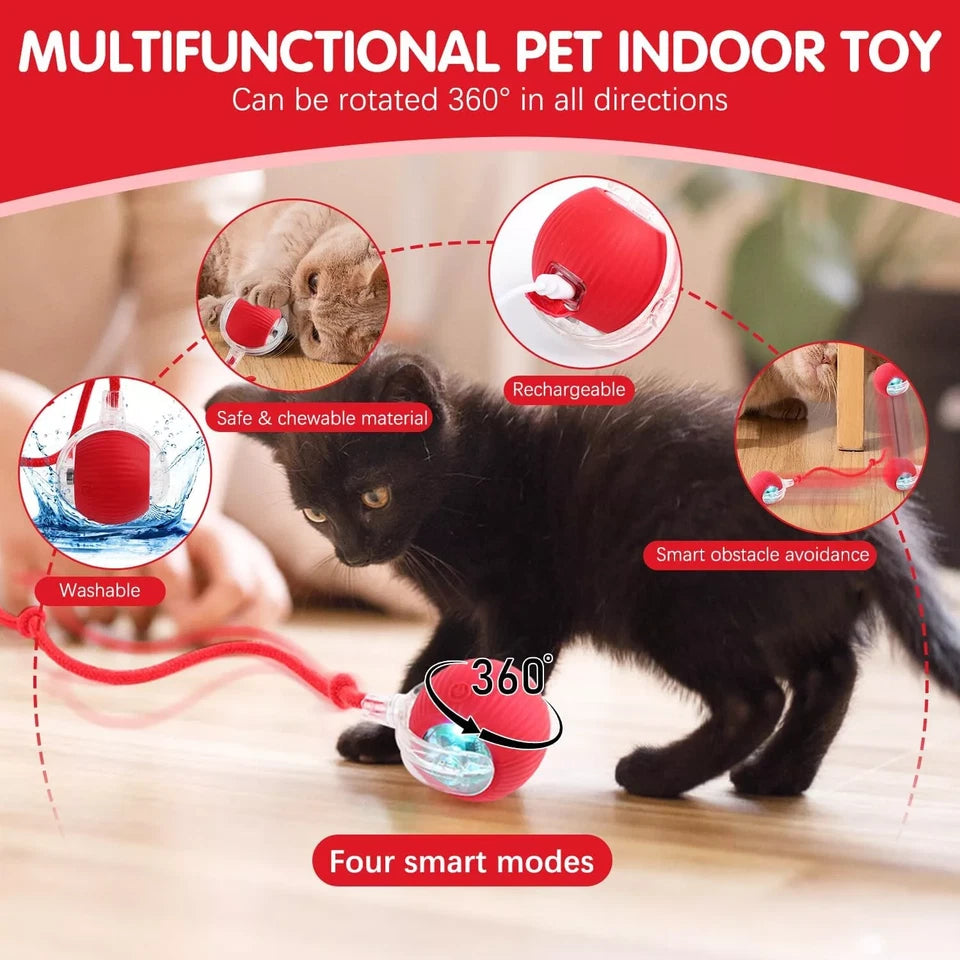 Interactive Pet Soothing Toy Ball USB