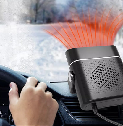 12V 150W Portable Electric Car Heater Heating Fan Defogger Defroster Demister C1