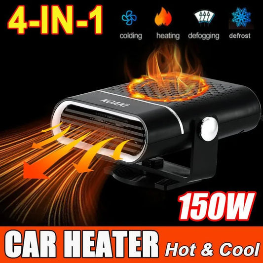 Car Heater KoakiTM 12V 150W Portable Electric  Heating Fan Defogger Defroster Demister