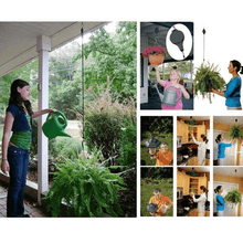 Load image into Gallery viewer, Plant Pulley Set For Garden Baskets Pots, Birds Feeder
