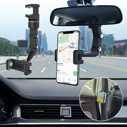 Multifunctional Rearview Mirror Phone Holder FREE USA delivery