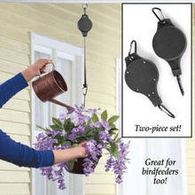 Load image into Gallery viewer, Plant Pulley Set For Garden Baskets Pots, Birds Feeder
