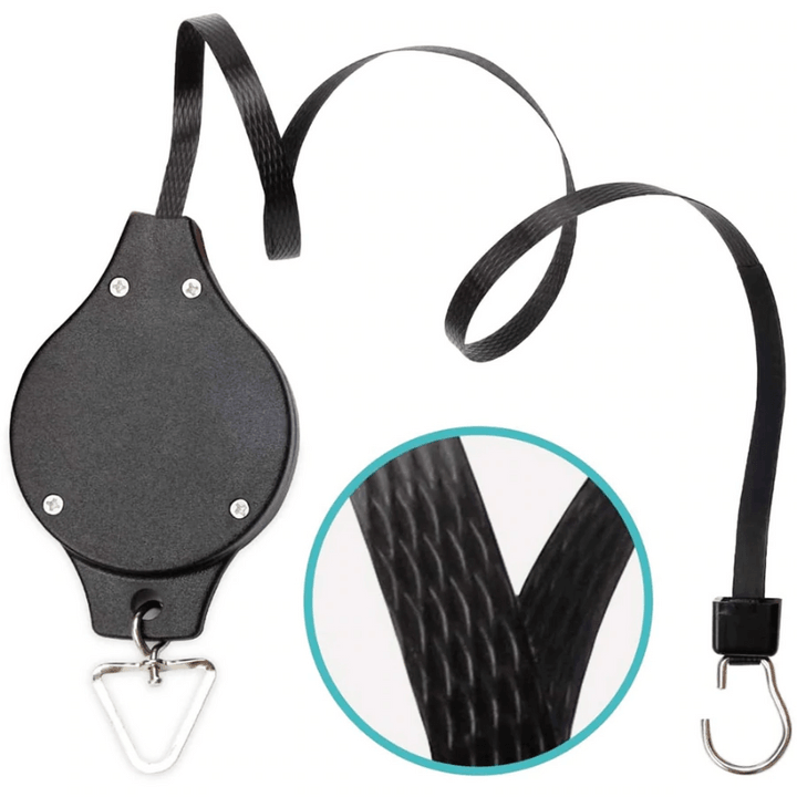 Plant Pulley Set For Garden Baskets Pots, Birds Feeder