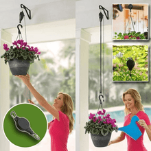 Load image into Gallery viewer, Plant Pulley Set For Garden Baskets Pots, Birds Feeder

