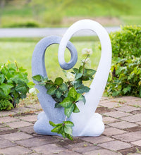 Load image into Gallery viewer, Abstract Outdoor Heart-Shaped Planter
