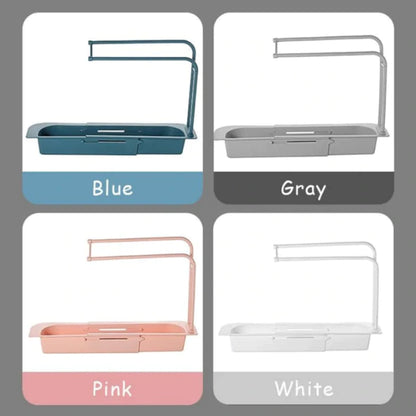 (BUY 2 GET 1 ) Telescopic Sink Storage Rack