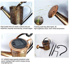 Load image into Gallery viewer, Solar Waterfall Lights Outdoor Garden Decor Yard Romantic Atmosphere

