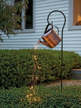 Load image into Gallery viewer, Solar Waterfall Lights Outdoor Garden Decor Yard Romantic Atmosphere

