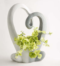 Load image into Gallery viewer, Abstract Outdoor Heart-Shaped Planter
