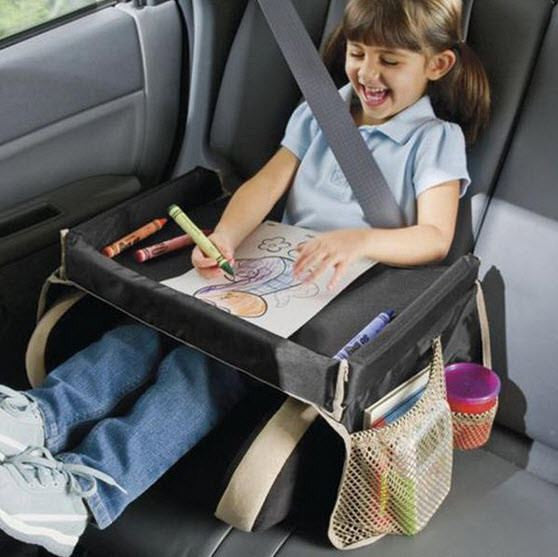 Snack & Play Travel Tray "We love this for road trips"